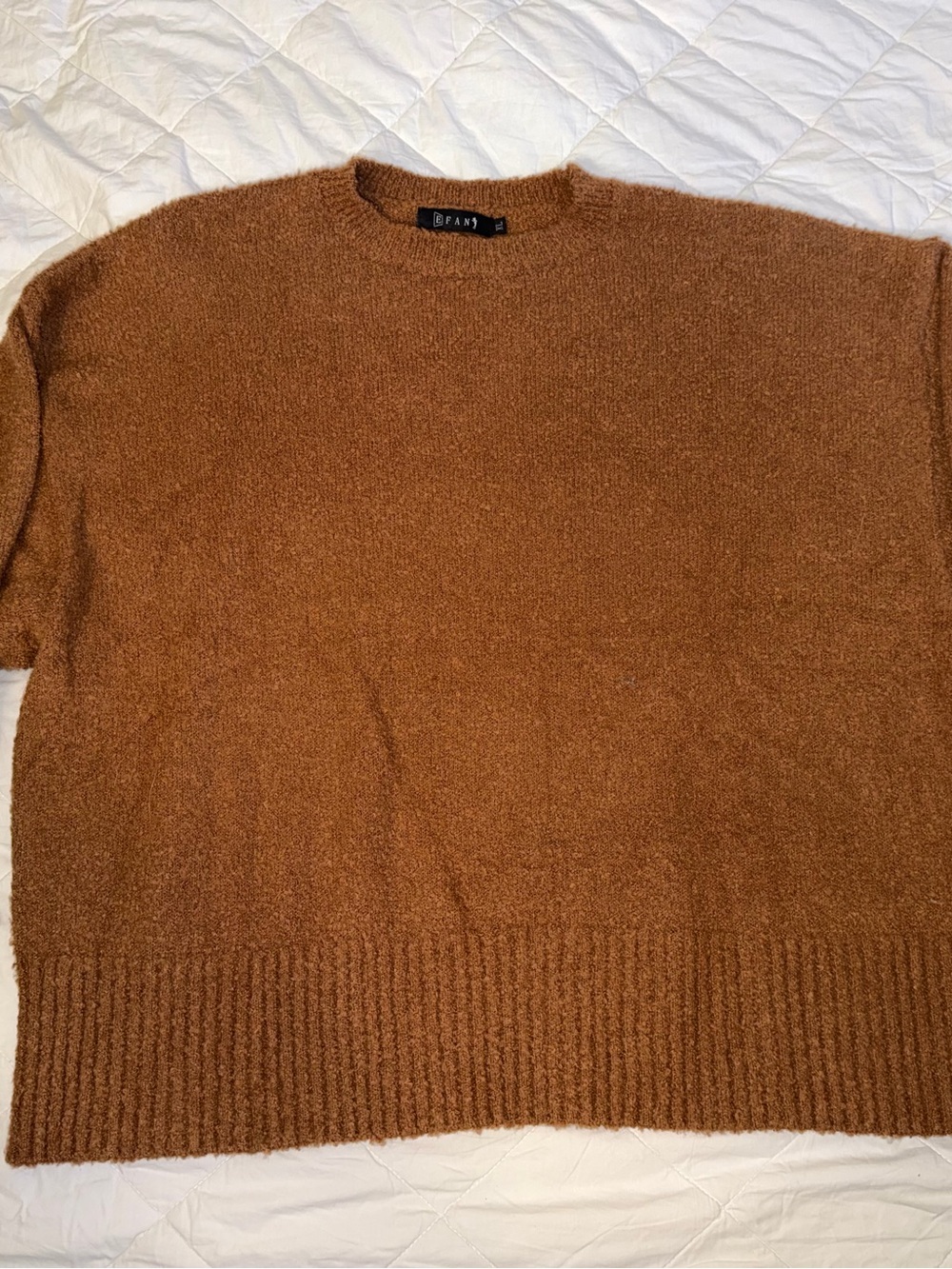 Efan Chestnut Crewneck Sweater